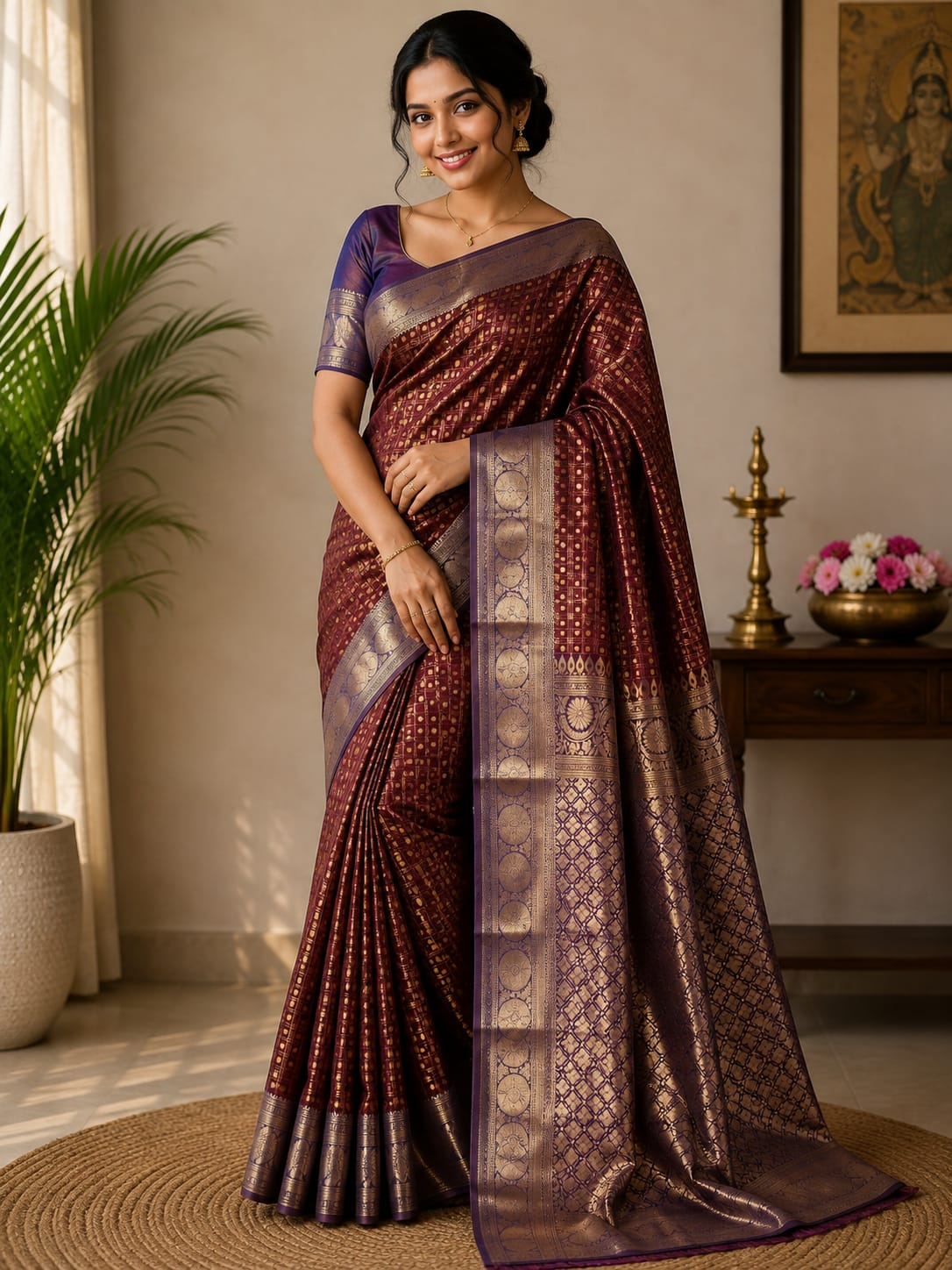 Hand Loom Sarees — Design 3