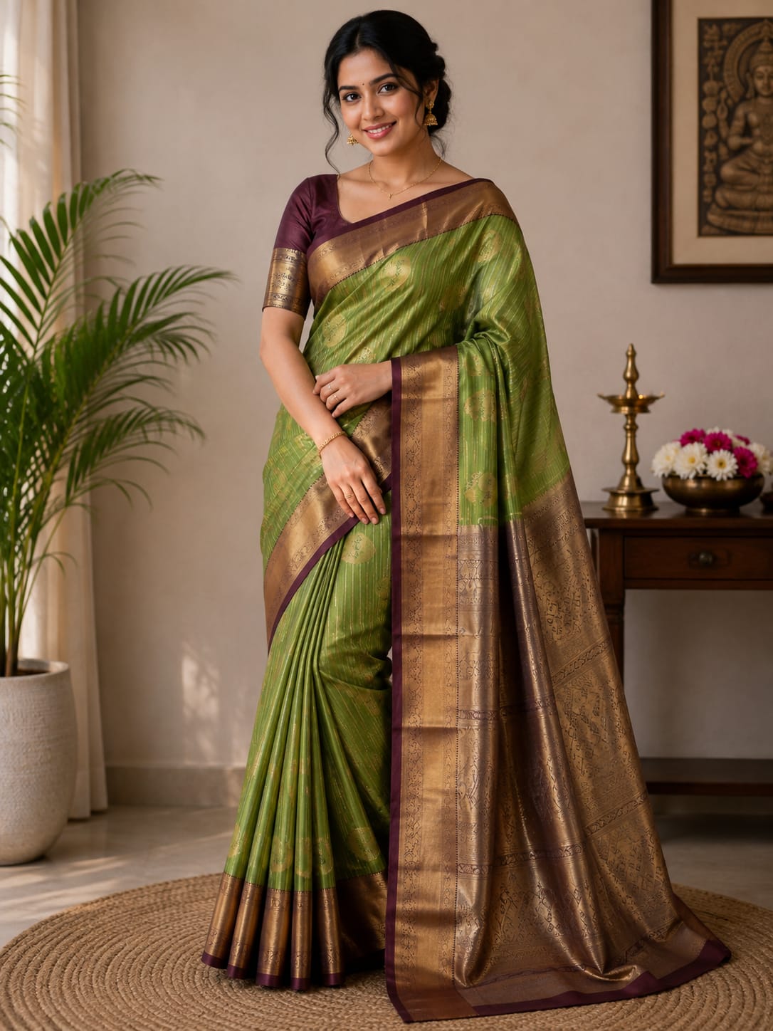 Hand Loom Sarees — Design 2