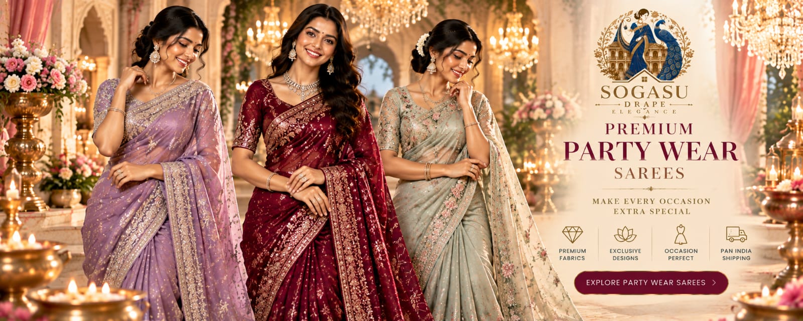 Festive Fancy Sarees